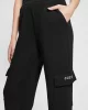 Guess CECILIA SCUBA CARGO PANTS Kadın Siyah Eşofman Altı V4BB12K7UW2-JBLK