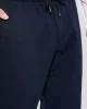 Tommy Hilfiger CHINO HARLEM PO DRWS CO LINEN Erkek Lacivert Pantolon MW0MW34533DW5