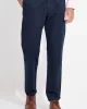 Tommy Hilfiger CHINO HARLEM PO DRWS CO LINEN Erkek Lacivert Pantolon MW0MW34533DW5