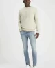 CK Jeans CK INTARSIA MIX STITCH SWEATER Erkek GRİ Sweatshirt J30J326453-PD7