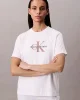CK Jeans HR SS CLSSC MNLG CNC Kadın  T-shirt LV047B865G-YAS