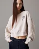 CK Jeans SCRIPT INSTITUTIONAL CREWNECK Kadın  Sweatshirt J20J224743-PDH