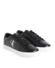 Calvin Klein CLASSIC CUPSOLE LACEUP LTH WN Kadın BLACK Sneaker YW0YW01269-BEH