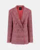 Guess Claudıa Double Breast Blazer Kadın Multicolor Blazer Ceket 5GGN157302A-F8NP