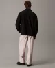 Calvin Klein Erkek Pamuklu Siyah Overshirt Gömlek