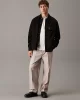 Calvin Klein Erkek Pamuklu Siyah Overshirt Gömlek