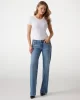 Guess CN SS LOGO SEGQUINS TEE Kadın Beyaz T-shirt W5GI17J1314-G011