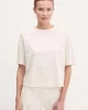 Guess COLETTE BOXY T-SHIRT Kadın Krem T-shirt V4BI21I3Z14-G6K5