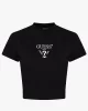 Guess COLETTE CROP TEE Kadın Siyah Crop V4YI20KCDH1-JBLK
