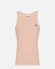 Guess COLETTE RIB TANK Kadın Pembe Atlet V4YP06K8RT2-G6M1