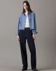 CK Jeans CROPPED DAD DENIM SHIRT Kadın  Gömlek J20J225011-1A4