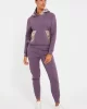Guess CYMONE HOODED SWEATS Kadın Mor Sweatshirt V3BQ17KB3P2-A40A