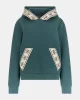 Guess CYMONE HOODED SWEATS Kadın Yeşil Sweatshirt V3BQ17KB3P2-A805