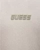 Guess Dalım Over Hooded Sweatshırt Erkek Krem Sweatshirt Z4BQ03K9V31-G1CA