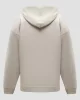 Guess Dalım Over Hooded Sweatshırt Erkek Krem Sweatshirt Z4BQ03K9V31-G1CA