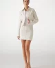 Guess DAPHNEE MINI FLAP SKIRT Kadın Krem Etek W5RD63WGW82-F0DP