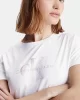 Calvin Klein DIFFUSED MONOLOGO DRESS Kadın Beyaz Elbise J20J223056-YAF
