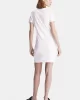 Calvin Klein DIFFUSED MONOLOGO DRESS Kadın Beyaz Elbise J20J223056-YAF