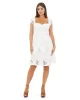 Guess Domıtılla Embro Dress Kadın Beyaz Elbise W5GK50WH521-G011