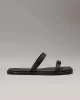 Calvin Klein DOUBLE BAR SLIDE - JELLY Kadın  Terlik HW0HW02417-BEH