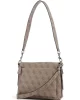 Guess Eco Brenton Flap Shoulder Bag Kadın Kahverengi Çapraz Çanta HWEBG839019-LTL