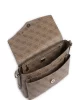 Guess Eco Brenton Flap Shoulder Bag Kadın Kahverengi Çapraz Çanta HWEBG839019-LTL