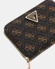 Guess ECO ERICA SLG MED ZI Kadın Kahverengi Cüzdan SWQG9510140-BNL
