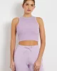 Guess EDIE TANK TOP Kadın Mor Crop V3GP19K8RT2-G4G8