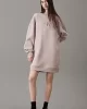 CK Jeans EMBROIDERED MONOLOGO CREW DRESS Kadın  Elbise J20J224834-PAN
