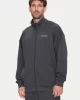 Guess Emıs Full Zıp Swatshırt Erkek Siyah Sweatshirt Z4YQ01KAIJ1-A91E