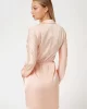 Guess ES LS TANYA DRESS Kadın Pembe Elbise W4YK69WF1T2-G6J4