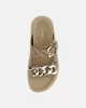 Guess CASUAL Kadın Bej/Kahverengi Terlik FL6FT2FAL03-BEIBR