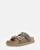 Guess CASUAL Kadın Bej/Kahverengi Terlik FL6FT2FAL03-BEIBR