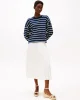 Tommy Hilfiger FLAG CRISS-CROS MID WEDGE ESPAD Kadın  Sandalet FW0FW08481ACC
