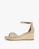 Tommy Hilfiger FLAG CRISS-CROS MID WEDGE ESPAD Kadın  Sandalet FW0FW08481ACC