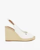 Tommy Hilfiger FLAG HIGH WEDGE ESPAD SLINGBACK Kadın  Sandalet FW0FW08597YBL