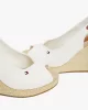Tommy Hilfiger FLAG HIGH WEDGE ESPAD SLINGBACK Kadın  Sandalet FW0FW08597YBL