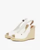 Tommy Hilfiger FLAG HIGH WEDGE ESPAD SLINGBACK Kadın  Sandalet FW0FW08597YBL