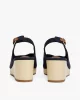 Tommy Hilfiger FLAG MID WEDGE ESPAD SLINGBACK Kadın  Sandalet FW0FW08595DW6