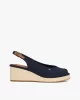 Tommy Hilfiger FLAG MID WEDGE ESPAD SLINGBACK Kadın  Sandalet FW0FW08595DW6