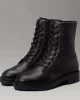 Calvin Klein FLAT COMBAT BOOT MONO MIX Kadın SİYAH Bot HW0HW02194-BEH
