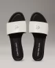 Calvin Klein FLAT SANDAL SLIDE MG Kadın  Terlik YW0YW01697-CJH