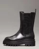 CK Jeans FLATFORM CHELSEA BOOT MG LTH Kadın Siyah Bot YW0YW01542-0GJ