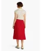 Tommy Hilfiger FLUID PLEATED PULL ON MIDI SKIRT Kadın  Etek WW0WW43886XLD