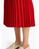 Tommy Hilfiger FLUID PLEATED PULL ON MIDI SKIRT Kadın  Etek WW0WW43886XLD