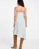 Guess FRANCISCA DRESS Kadın Mavi Elbise W5GK44D5N81-TCPA