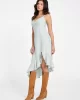 Guess FRANCISCA DRESS Kadın Mavi Elbise W5GK44D5N81-TCPA