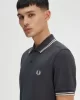 Fred Perry TWIN TIPPED FRED PERRY SHIRT Erkek  T-shirt M3600-V56