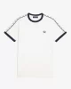 Fred Perry TAPED RINGER T-SHIRT Erkek  T-shirt M4620-129