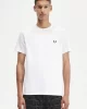 Fred Perry REAR POWDER LAUREL GRAPHIC TEE Erkek  T-shirt M7784-100